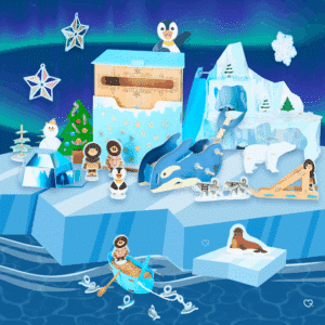 Calendrier de l'avent pandacraft 2025 enigmes jeux enfants ludique et créatif pour enfants à partir de 4 ans et 8 ans