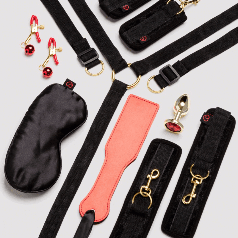 Coffret bleu ciel Calendrier de l’Avent Sexy Avenue 2025 érotique avec 24 produits et accessoires érotique pour adulte, homme et femme (stimulateur Womanizer, accessoires, défi érotique)