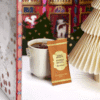Calendrier de l’Avent Dammann Frères 2025 offrant 25 sachets de thé Cristal®, 24 recettes parfumées et créations festives pour amateurs de thé.