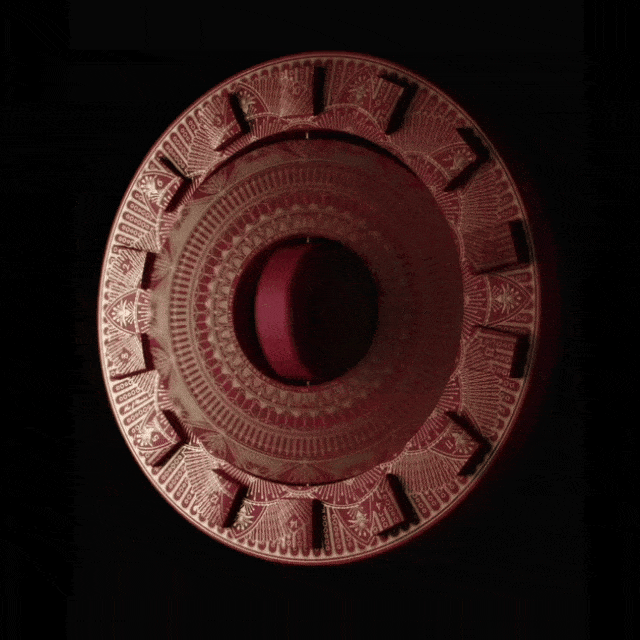 coffret illustré design arrondi Calendrier de l'Avent La Maison du Chocolat 2025 contenant 30 chocolats et douceurs chocolatées pour gourmand