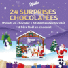 Calendrier de l'avent Milka Magic Mix contant du Chocolat au lait idéal pour enfant gourmand