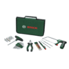 Calendrier de l’Avent Bosch 2025 avec 41 outils à main Maison et Jardin en pochette, cadeau original et pratique pour amateur de bricolage.