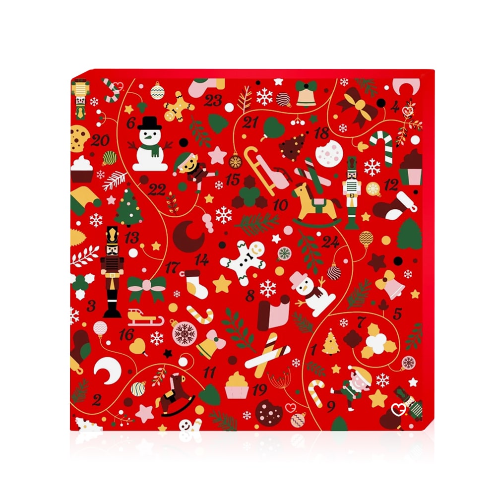 Calendrier de l'Avent BYS maquillage 2024 contenu 24 produits et accessoires makeup