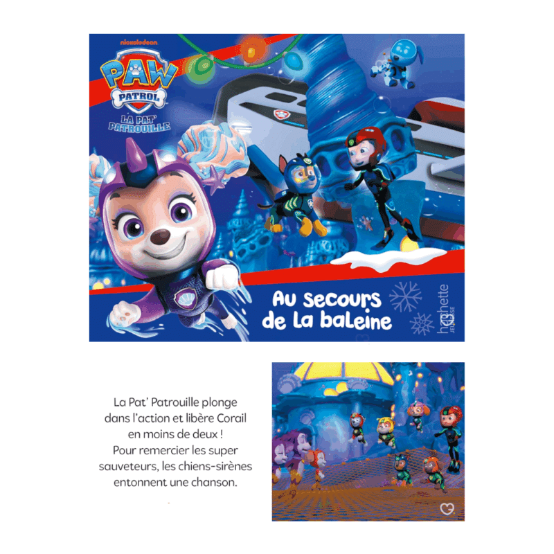 Calendrier de l’Avent livre Pat' Patrouille 24 Histoires 2025 avec 24 mini-livres illustrés pour enfant, fille ou garcon, cadeau éducatif et ludique