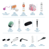 coffret erotique deluxe pour adulte calendrier de l'avent satisfyer 2025 contenant sextoys; bdsm; fouet; plug anal pour couple