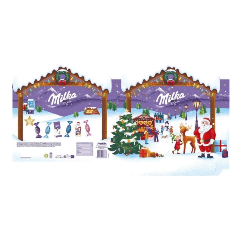 Calendrier de l'avent Milka Magic Mix contant du Chocolat au lait idéal pour enfant gourmand