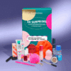 Calendrier de l’Avent Sephora Collection 2025 avec 24 surprises beauté dont maquillages, soins, accessoires exclusifs et formats voyage, idéal pour femmes passionnées de cosmétique.
