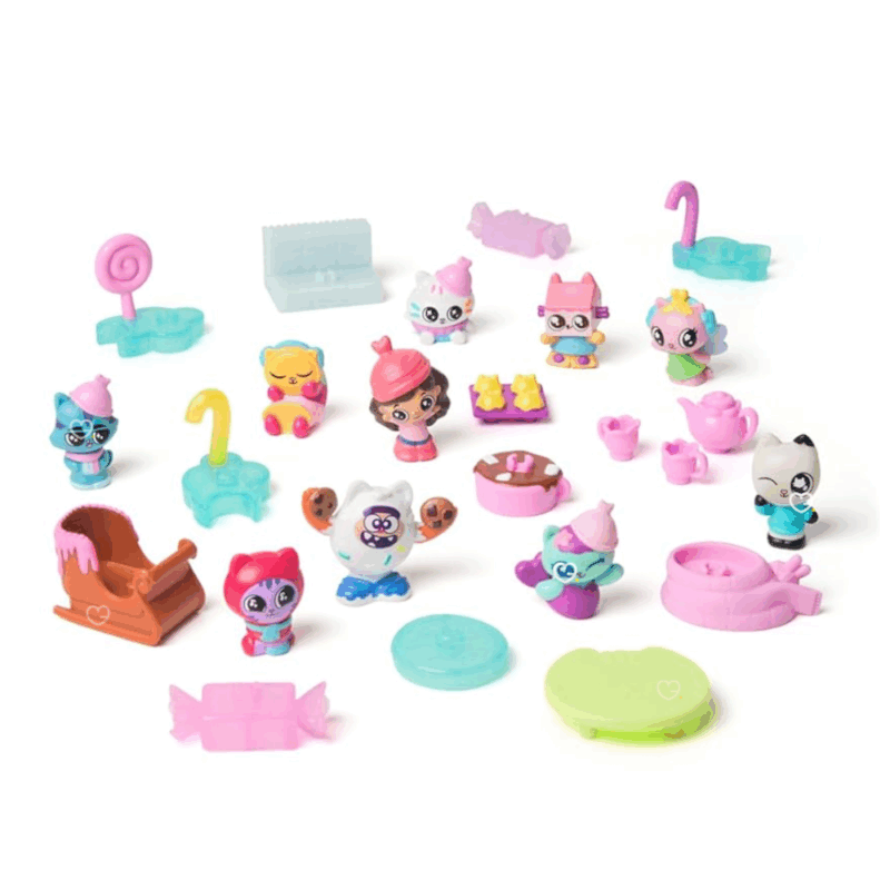 calendrier de l'avent Gabby et la maison magique 2025 contenant des figurines et accessoires pour enfant fille