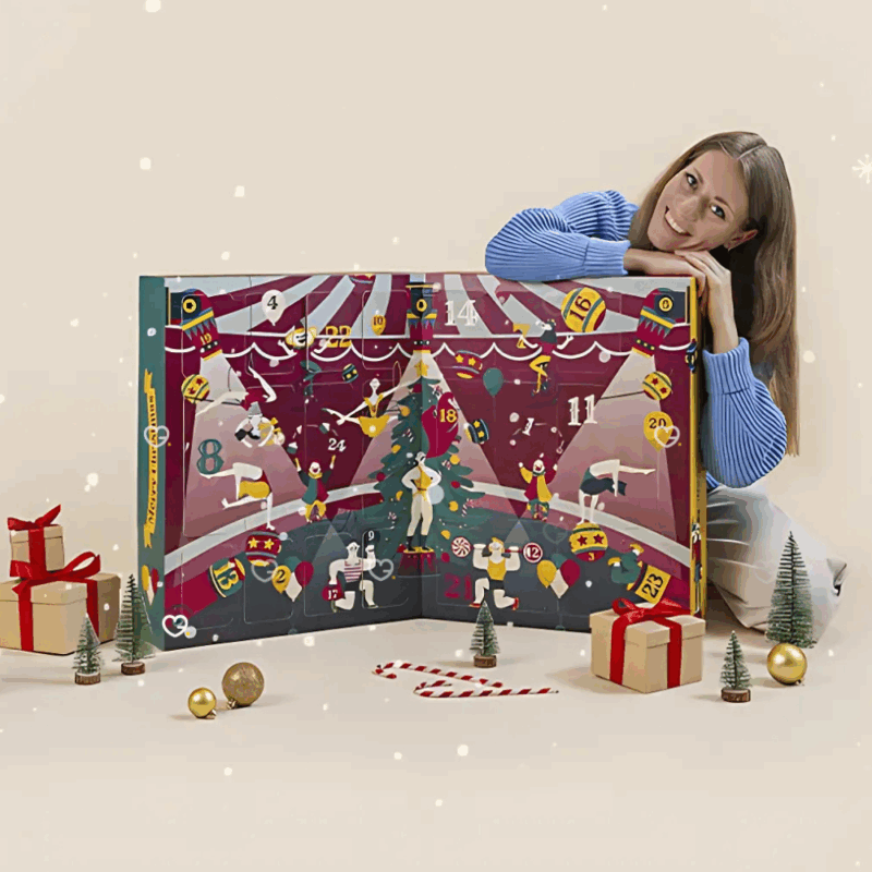 Calendrier de l'Avent Degusta Box 2025 coffret gourmadn avec 24 surprises à deguster seul, en couple ou en famille