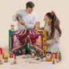 Contenu Calendrier de l'Avent Degusta Box 2025 coffret gourmadn avec 24 surprises à deguster seul, en couple ou en famille