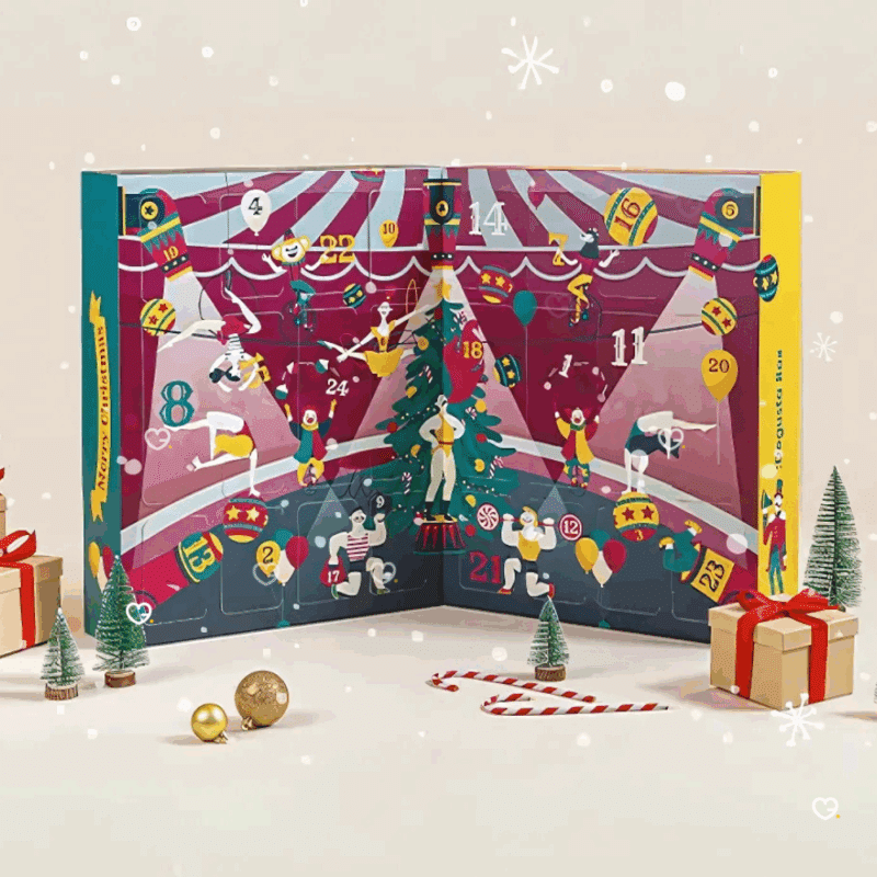 Calendrier de l'Avent Degusta Box 2025 coffret gourmadn avec 24 surprises à deguster seul, en couple ou en famille