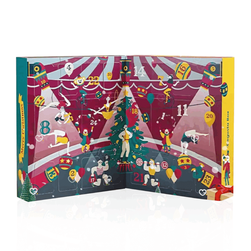 Calendrier de l'Avent Degusta Box 2025 coffret gourmadn avec 24 surprises à deguster seul, en couple ou en famille