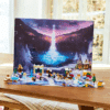 Le calendrier de l’Avent Lego Disney (43273) 2025 révèle chaque jour une petite construction inspirée des princesses de l’univers Disney. Présenté en packshot sur fond épuré, il s’adresse autant aux enfants qu’aux collectionneurs, offrant un moment créatif quotidien en décembre. Sa boîte colorée affiche des illustrations hivernales évoquant la magie des fêtes. Cette édition saisonnière associe la construction ludique au charme intemporel des personnages Disney, pour un rituel d’attente de Noël qui conjugue féérie et imagination créative.