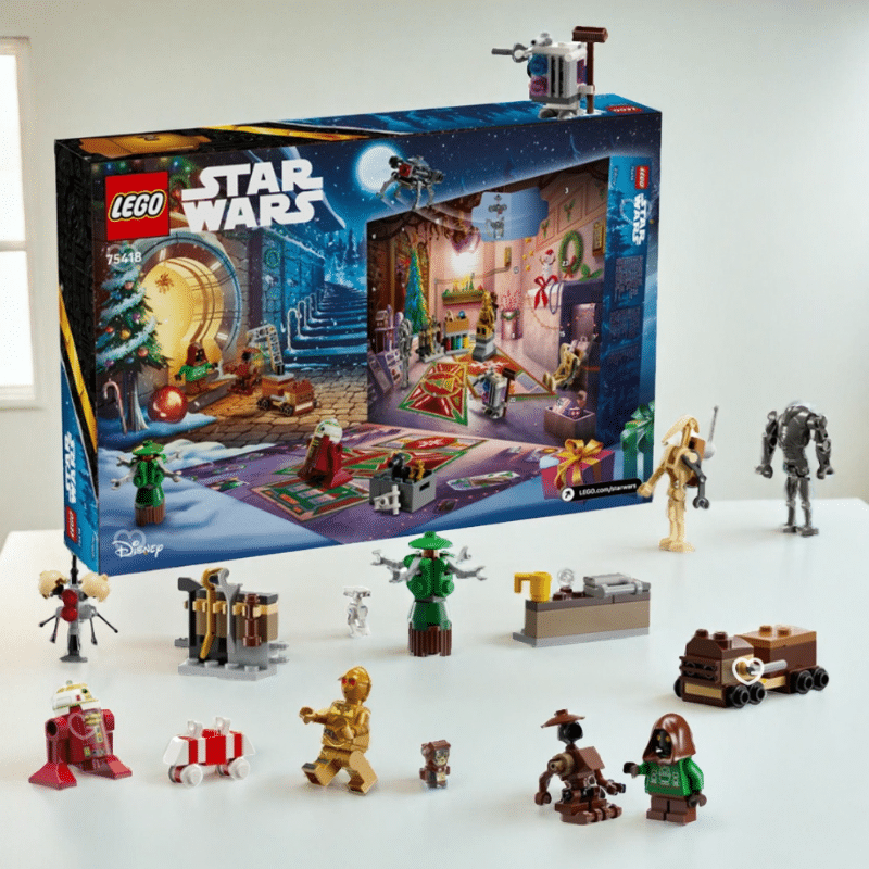 Calendrier de l’Avent Lego Star Wars 2025 - set 75418, contenu personnages