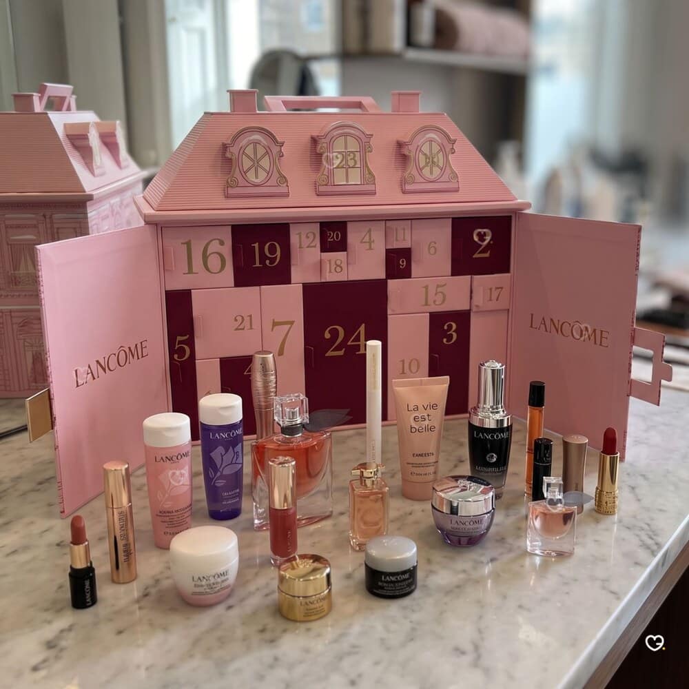 Calendrier de l'Avent Lancôme 2026, visuel de présaison