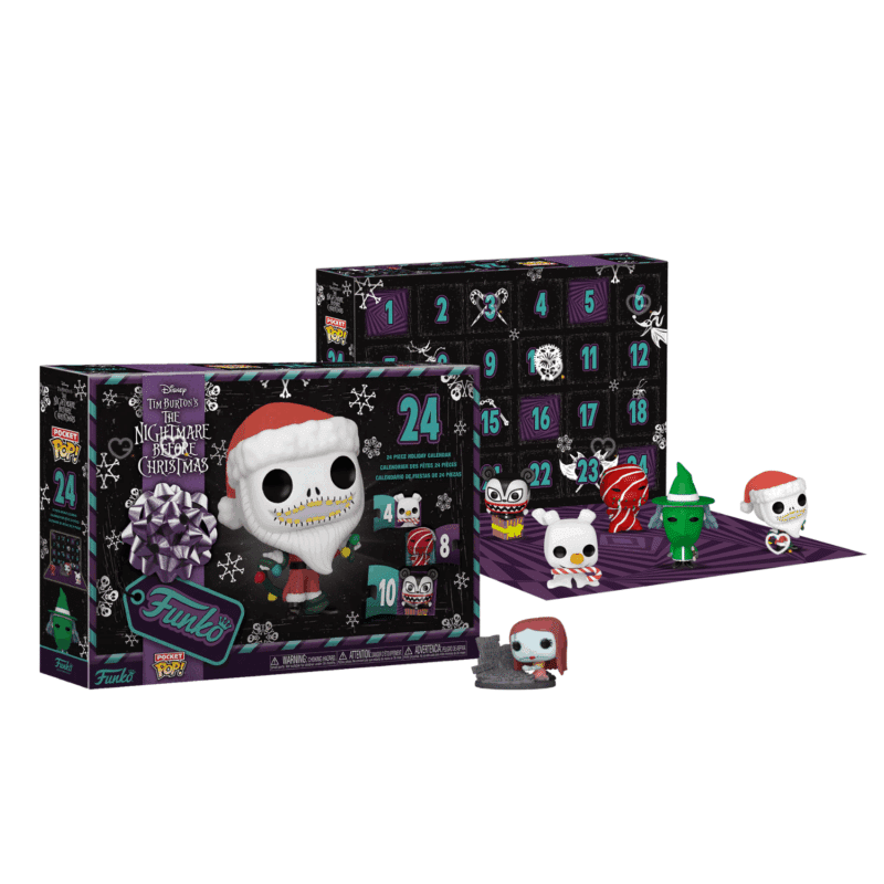 Calendrier de l’Avent Funko POP L’étrange Noël de M. Jack 2025, packshot