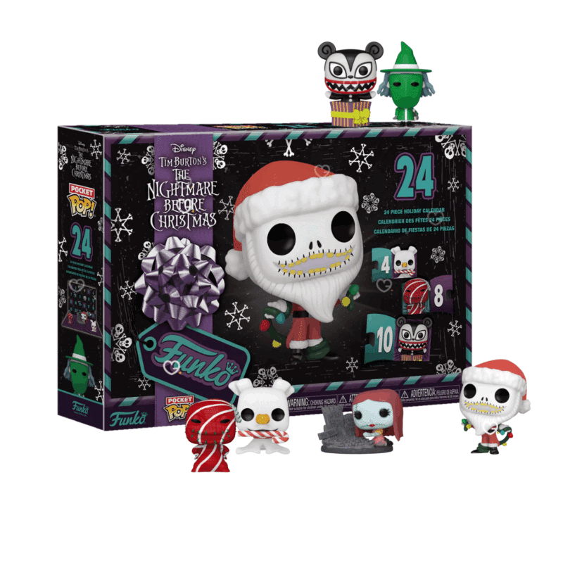 Calendrier de l’Avent Funko POP L’étrange Noël de M. Jack 2025, packshot