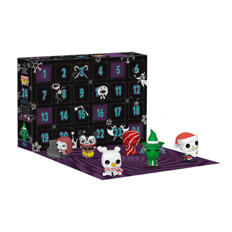 Calendrier de l’Avent Funko POP L’étrange Noël de M. Jack 2025, packshot