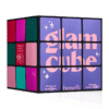 Calendrier de l’Avent Benefit 2025 The Glam Cube avec 24 surprises beauté et maquillage, incluant mascaras, blush et soins sourcils.