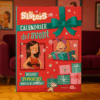 Calendrier de l’Avent Les Sisters 2025 pour filles avec 24 mini-livres, stickers, cartes à gratter et surprises ludiques et originales pour enfant