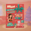 Calendrier de l’Avent Les Sisters 2025 pour filles avec 24 mini-livres, stickers, cartes à gratter et surprises ludiques et originales pour enfant