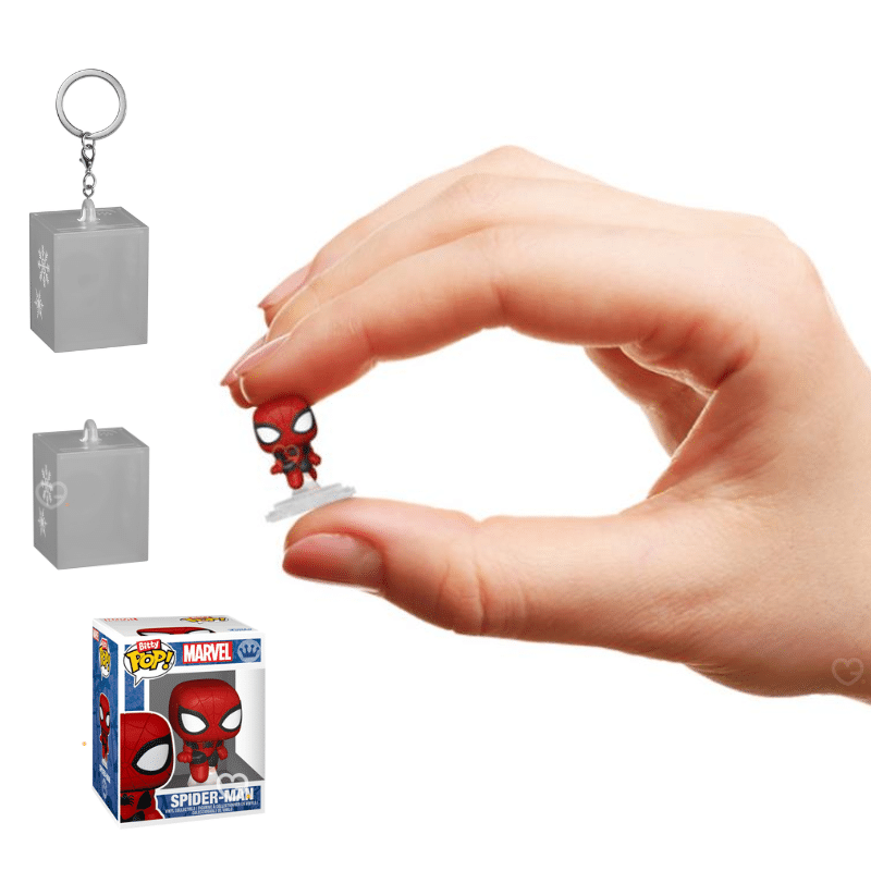 calendrier de l’avent Funko Bitty POP Marvel 2025 contenant 24 surprises dont figurines bitty inspirées des héros emblématiques de l’univers. design coloré fait ressortir l’esprit festif et l’imaginaire Marvel.