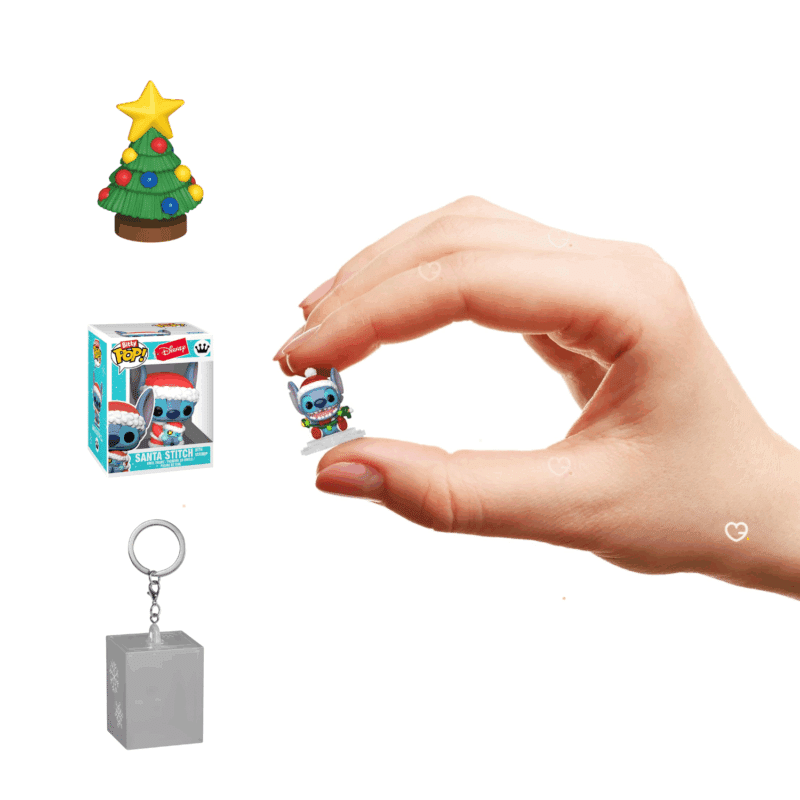 Calendrier de l’Avent Funko POP Stitch 2025, contenant des figurines Bitty pop sur le thème de Lilo et Stitch