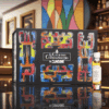 Calendrier de l’Avent Whisky Le Club des Connaisseurs 2025, coffret Cumbone design incluant 24 fioles de 20ml de whiskies du monde pour amateurs raffinés et dégustation alcool adulte