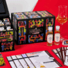 Calendrier de l’Avent Whisky Le Club des Connaisseurs 2025, coffret Cumbone design incluant 24 fioles de 20ml de whiskies du monde pour amateurs raffinés et dégustation alcool adulte