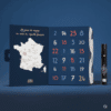 Calendrier de l’Avent Vin Flakon 2025 avec 24 vins français d’exception en flacons premium, idéal pour amateurs de vin , homme femme et couple