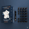 Calendrier de l’Avent Vin Flakon 2025 avec 24 vins français d’exception en flacons premium, idéal pour amateurs de vin , homme femme et couple