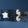 Calendrier de l’Avent Vin Flakon 2025 avec 24 vins français d’exception en flacons premium, idéal pour amateurs de vin , homme femme et couple