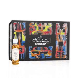 Calendrier de l’Avent Rhum Le Club des Connaisseurs 2025, coffret Cumbone design incluant 24 fioles de 20ml de rhums du monde et fiches de dégustation pour adulte amateurs de spiritueux.
