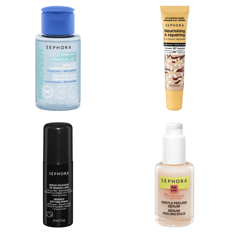 Calendrier de l’Avent Sephora Collection Premium 2025 en coffret doré réutilisable avec 24 surprises beauté exclusives maquillage, soins, bain et accessoires.