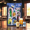 Calendrier de l’Avent Biere BAPBAP 2025 avec 24 bières artisanales dont 7 exclusives, coffret collector coloré Charlotte Molas pour amateurs de craft et beer.