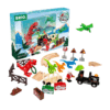 Calendrier de l’Avent BRIO World 2025 (36120) avec 24 jouets trains et dinosaures, figurine Père Noël, locomotive et wagon pour enfant.