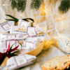 Coffret bois rond Calendrier de l'avent fromage 2025 la boite du Fromager contenant 24 fromages différents