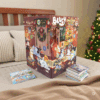 Calendrier de l’Avent Bluey 2025 pour enfants avec 24 petits livres d’histoires, 576 pages colorées à découvrir chaque jour avant Noël.
