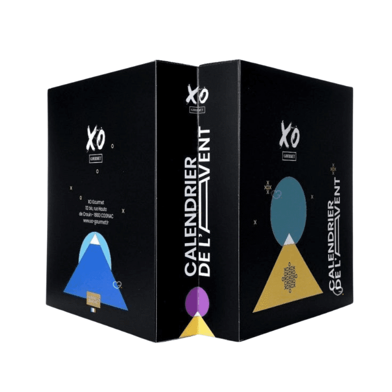 Calendrier de l’Avent XO gourmet 2025, coffret gourmand premium aux 24 surprises artisanales sucrées et salées pour amateurs de gastronomie fine, couple homme ou femme