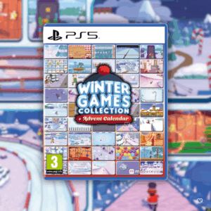 Calendrier de l’Avent Winter Games Collection PS5 2025 proposant 25 mini-jeux hivernaux multijoueur, idéal pour gamers et familles PS5.