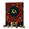 Calendrier de l’Avent L'Or Expresso 2025 offrant 24 capsules de café premium compatibles Nespresso, ambiance dorée et festive pour amateurs de café.
