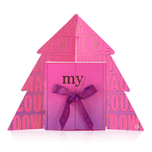 Calendrier de l’Avent My Jewellery 2025 renfermant 24 bijoux en acier inoxydable premium, élégant cadeau mode pour femmes tendances.