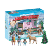 Calendrier de l’Avent Playmobil pâtisserie de Noël (71952) 2025 avec 24 figurines, animaux et accessoires ludiques pour enfant créatif histoire jouet.
