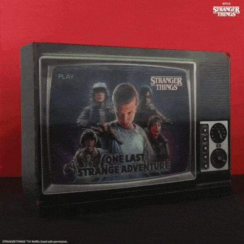 Calendrier de l’Avent Stranger Things 2025 deluxe avec 24 surprises papeterie et objets collectors saison 5 pour fans Netflix.