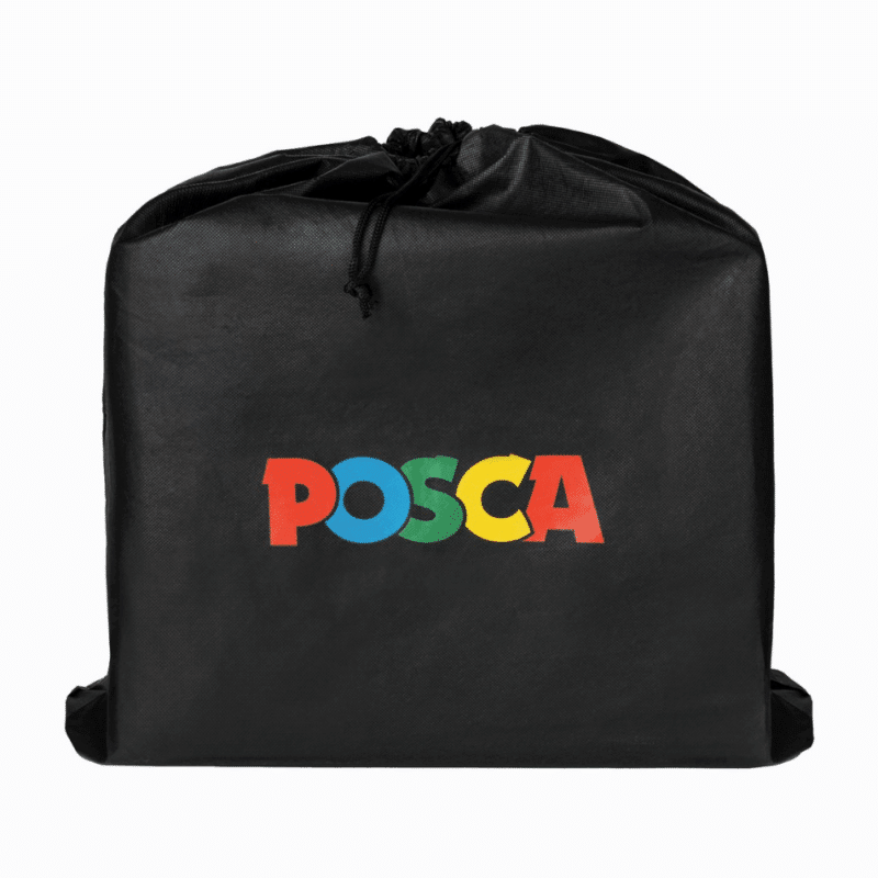 Calendrier de l’Avent POSCA 2025 avec 24 produits de papeterie créative, feutres colorés et accessoires DIY pour amateurs d’art et de dessin.