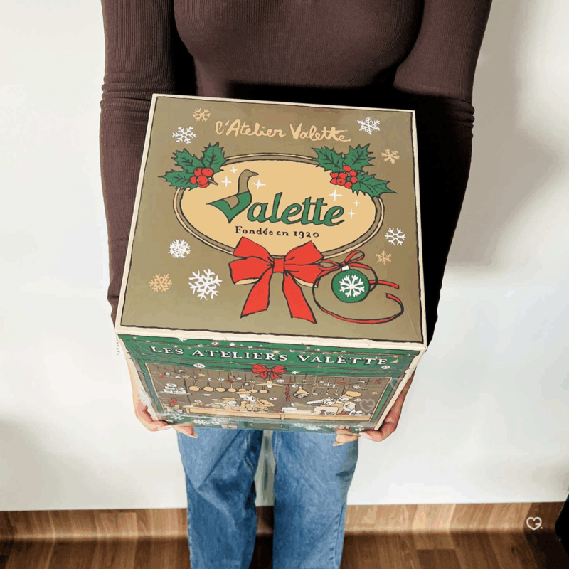 Calendrier de l’Avent Valette 2025 gourmand contenant 24 jours d’épicerie fine, terrines du Sud-Ouest et douceurs festives salé et sucré pour amateur de gastronomie.