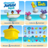 Calendrier de l’Avent Playmobil Junior & Tinti 2025 contenant 24 jouets et accessoires Aqua colorés, bateau et figurines marines pour bébé et enfants de 1 à 4 ans