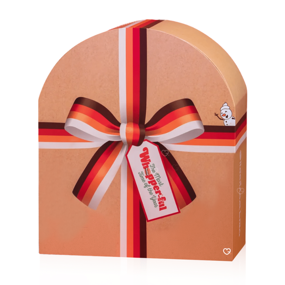 Calendrier de l’Avent Burger King 2025 au design vintage, contenant 12 surprises originales, exclusives et objets collector pour fans du fast-food BK