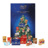 Coffret Lindt XXL Calendrier de l’Avent Lindt Géant 2025 avec 24 chocolats et confiseries en format taille réelle, coffret rouge généreux idéal pour famille, couple et amateur de chocolat.