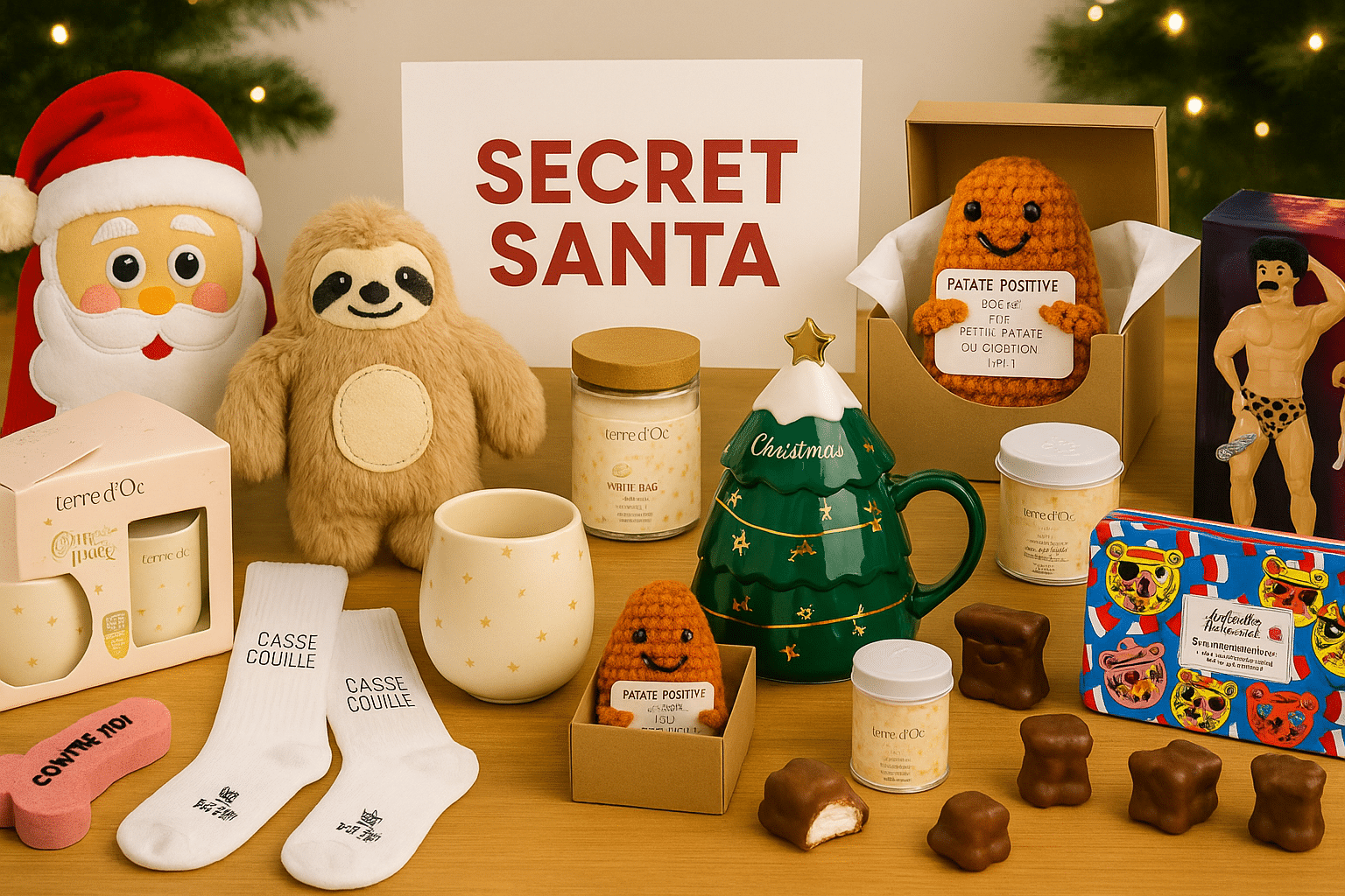 idee cadeau secret santa moins de 20€